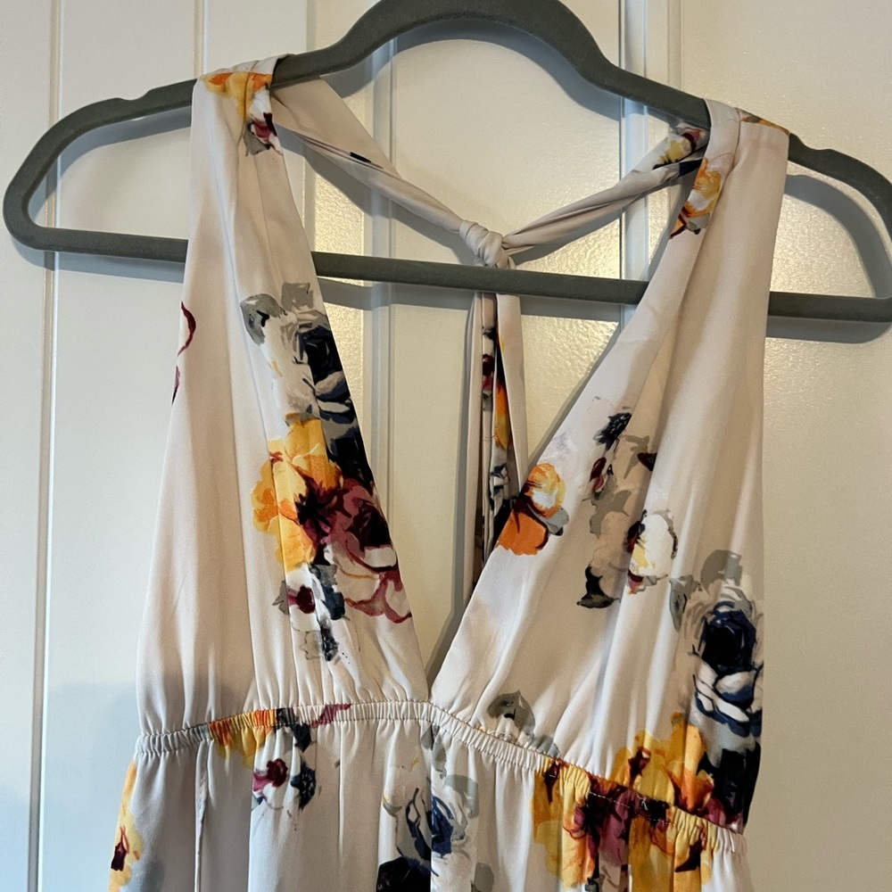 Floral Halter Dress